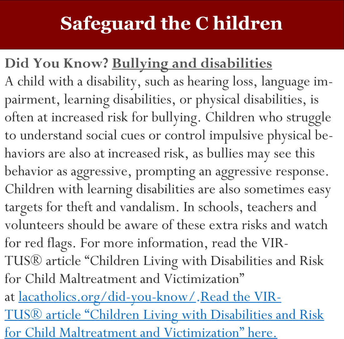 Safeguard teh Children 5-5-24