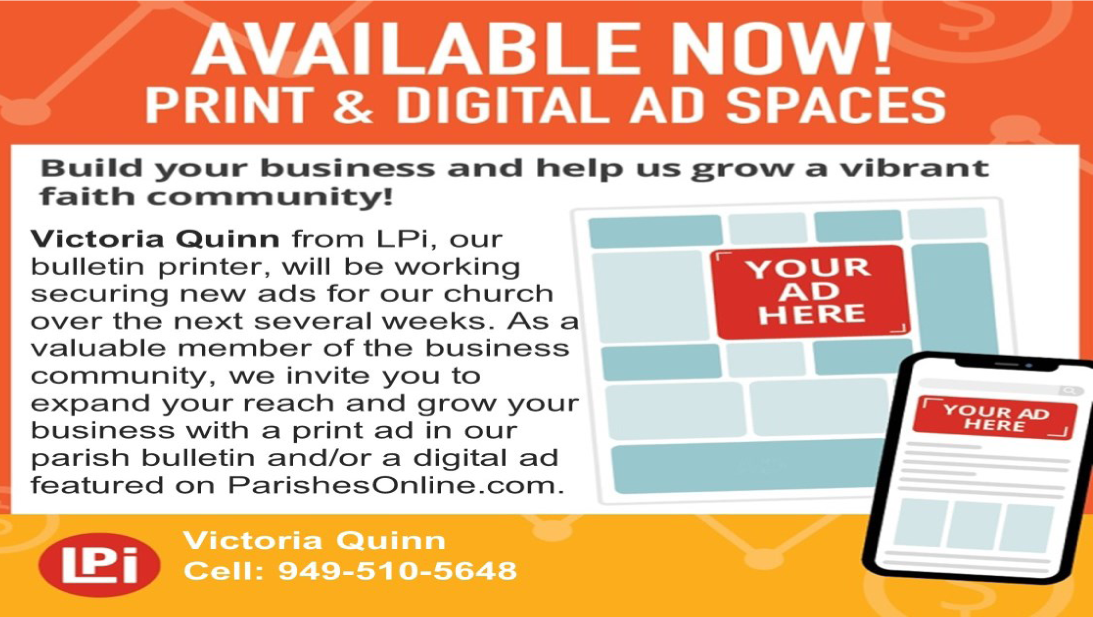 Ad Spaces Available